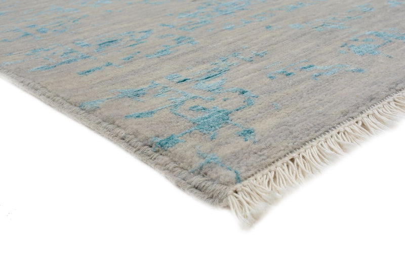 Tappeto di design quadrato  - 249 x 249 cm - blu chiaro