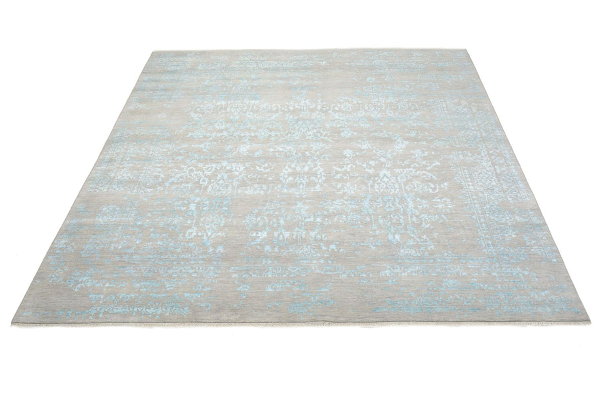 Tappeto di design quadrato  - 249 x 249 cm - blu chiaro