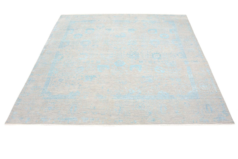 Tappeto di design quadrato  - 301 x 301 cm - blu chiaro