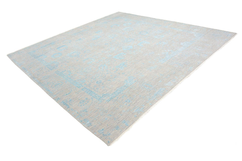 Tappeto di design quadrato  - 301 x 301 cm - blu chiaro