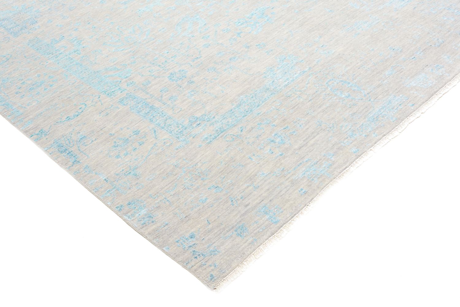 Tappeto di design quadrato  - 301 x 301 cm - blu chiaro