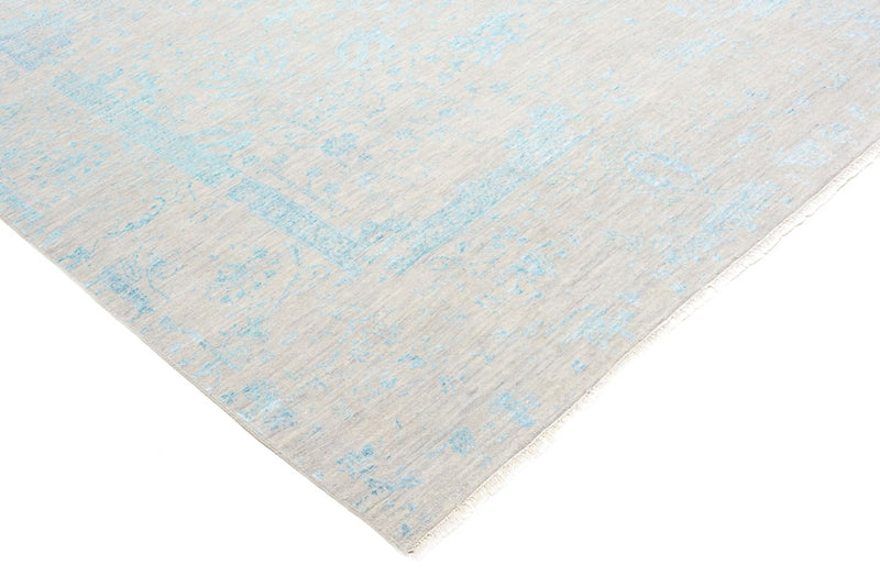 Tappeto di design quadrato  - 301 x 301 cm - blu chiaro