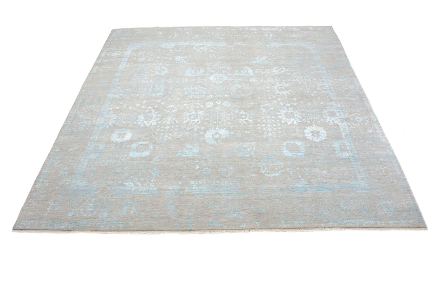 Tappeto di design quadrato  - 301 x 301 cm - blu chiaro