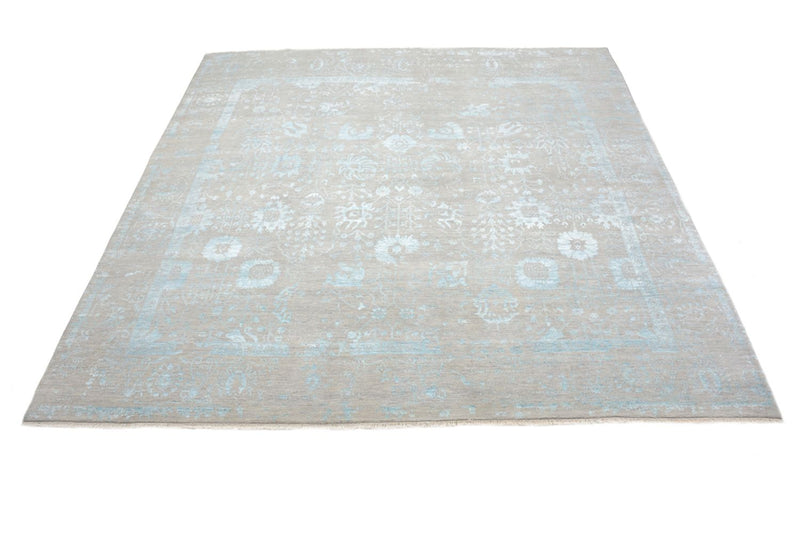 Tappeto di design quadrato  - 301 x 301 cm - blu chiaro