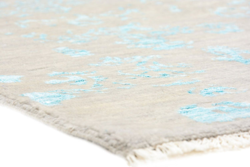 Tappeto di design quadrato  - 308 x 303 cm - blu chiaro