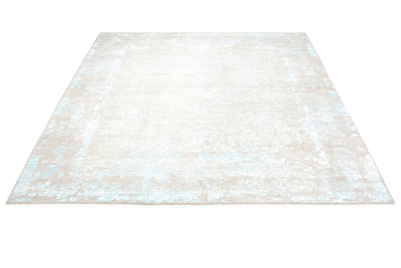 Tappeto di design quadrato  - 308 x 303 cm - blu chiaro