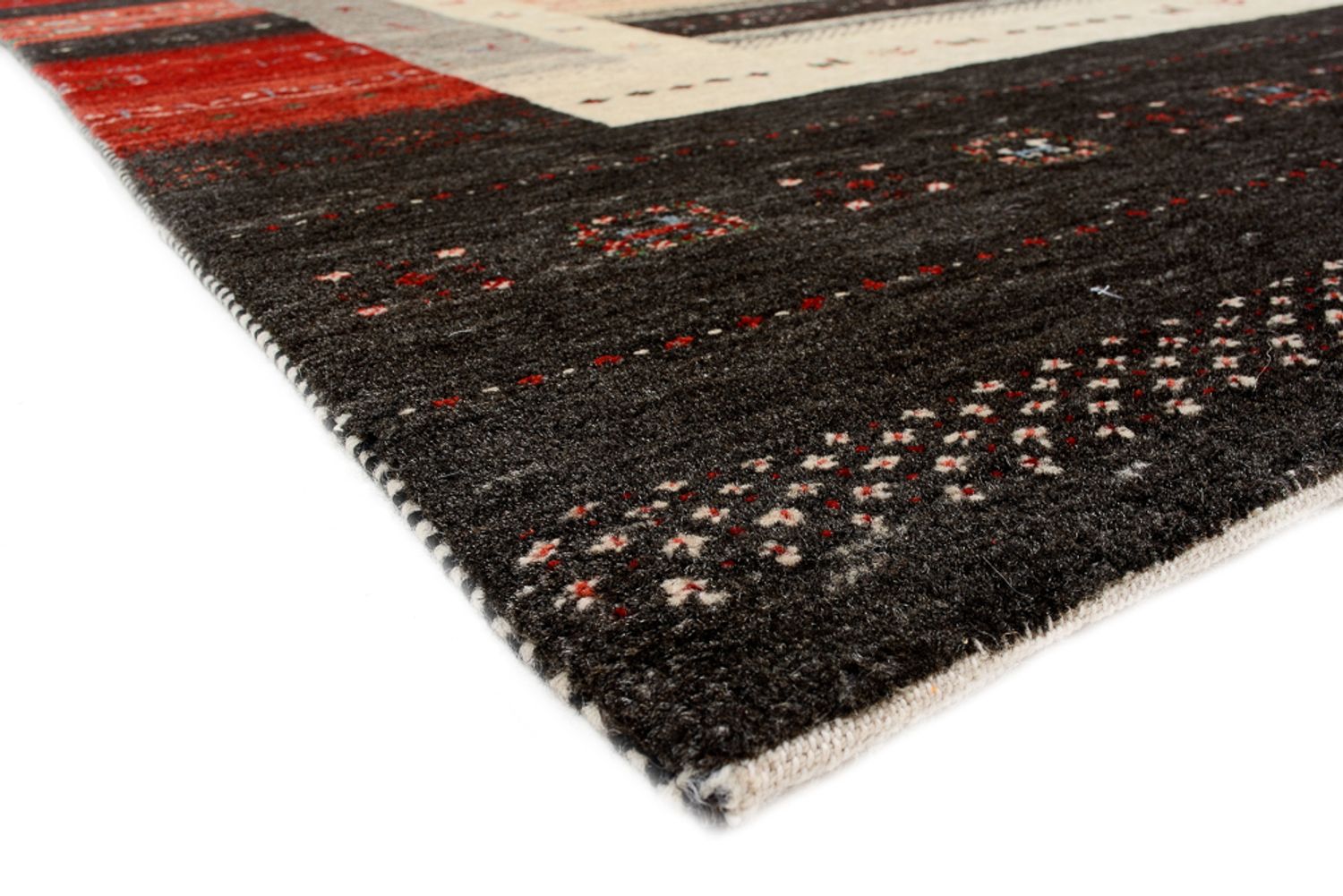Tappeto Gabbeh - Loribaft Indus - 240 x 166 cm - multicolore