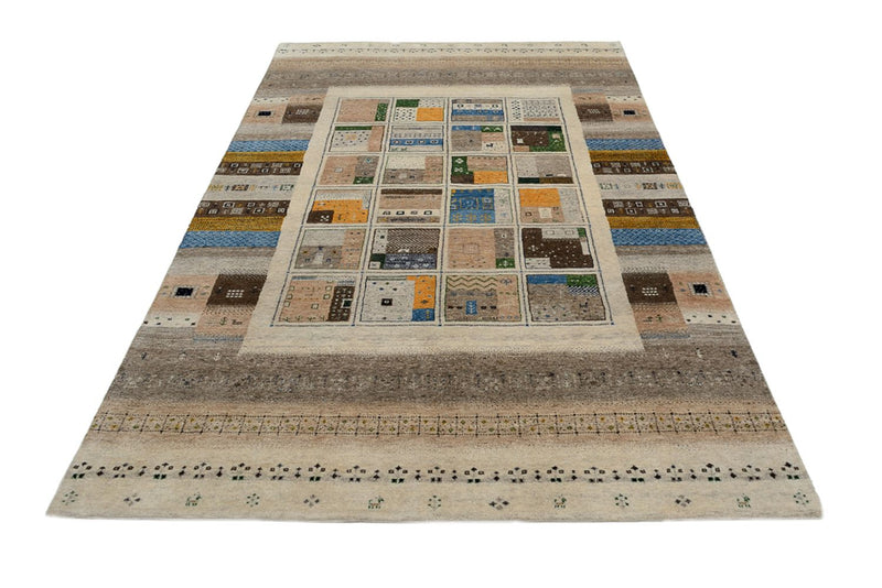 Tappeto Gabbeh - Loribaft Indus - 248 x 166 cm - multicolore