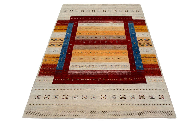 Tappeto Gabbeh - Loribaft Indus - 298 x 207 cm - multicolore
