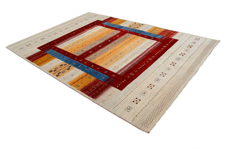 Tappeto Gabbeh - Loribaft Indus - 298 x 207 cm - multicolore