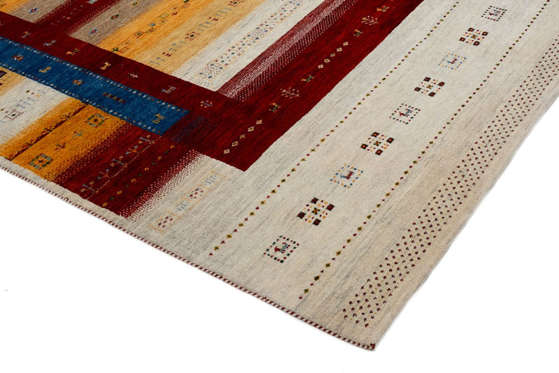 Tappeto Gabbeh - Loribaft Indus - 298 x 207 cm - multicolore