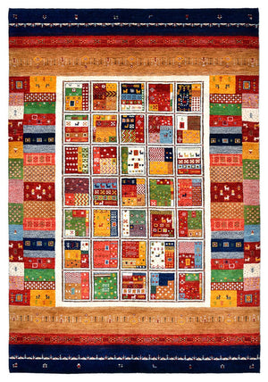Tappeto Gabbeh - Loribaft Indus - 245 x 170 cm - multicolore