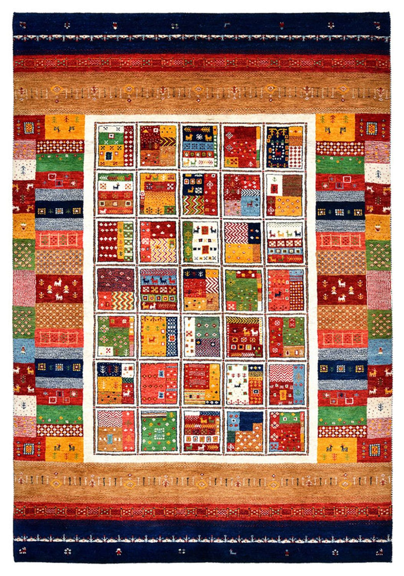 Tappeto Gabbeh - Loribaft Indus - 245 x 170 cm - multicolore