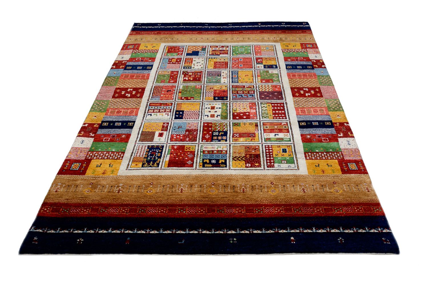 Tappeto Gabbeh - Loribaft Indus - 245 x 170 cm - multicolore