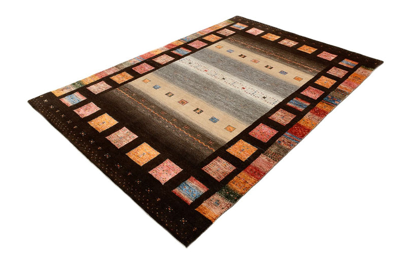 Tappeto Gabbeh - Loribaft Indus - 249 x 174 cm - multicolore