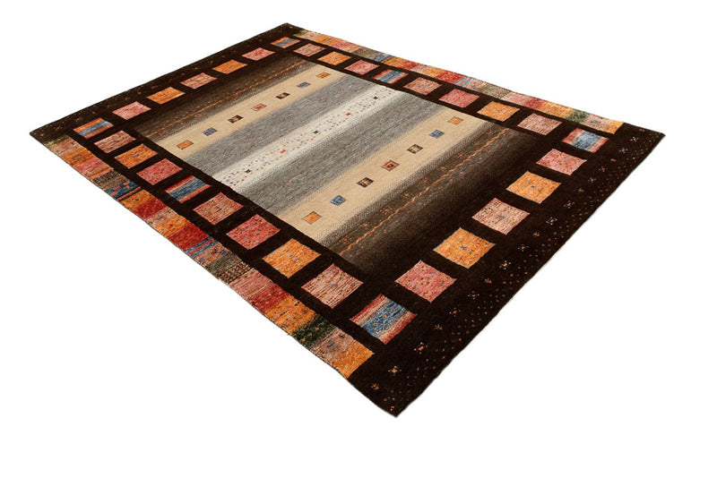Tappeto Gabbeh - Loribaft Indus - 249 x 174 cm - multicolore
