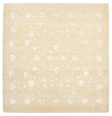 Tappeto orientale quadrato  - 253 x 251 cm - beige chiaro