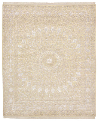 Tappeto orientale - 249 x 208 cm - beige chiaro