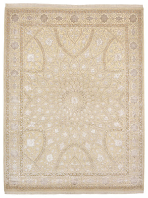 Tappeto orientale - 293 x 222 cm - beige scuro