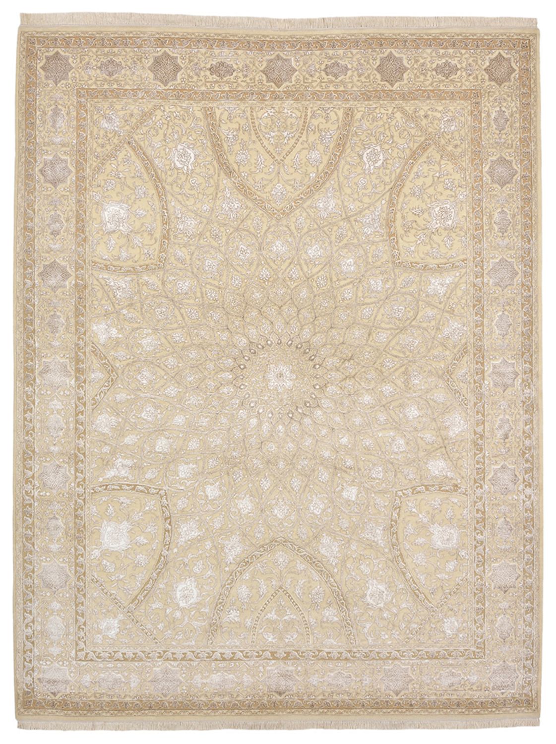 Tappeto orientale - 293 x 222 cm - beige scuro