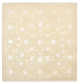 Tappeto orientale quadrato  - 206 x 205 cm - beige chiaro