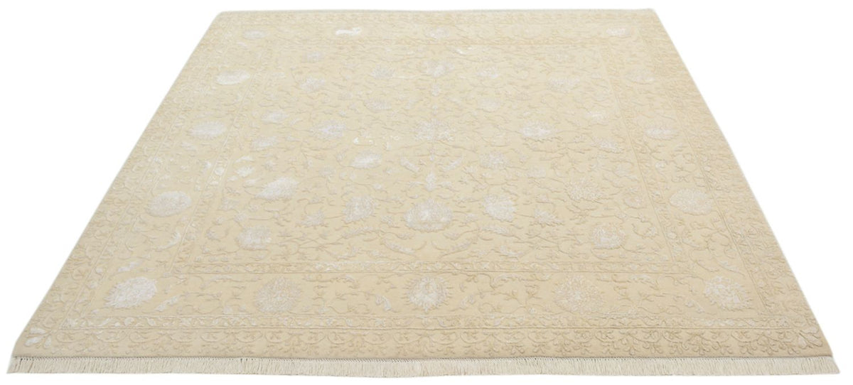 Tappeto orientale quadrato  - 206 x 205 cm - beige chiaro