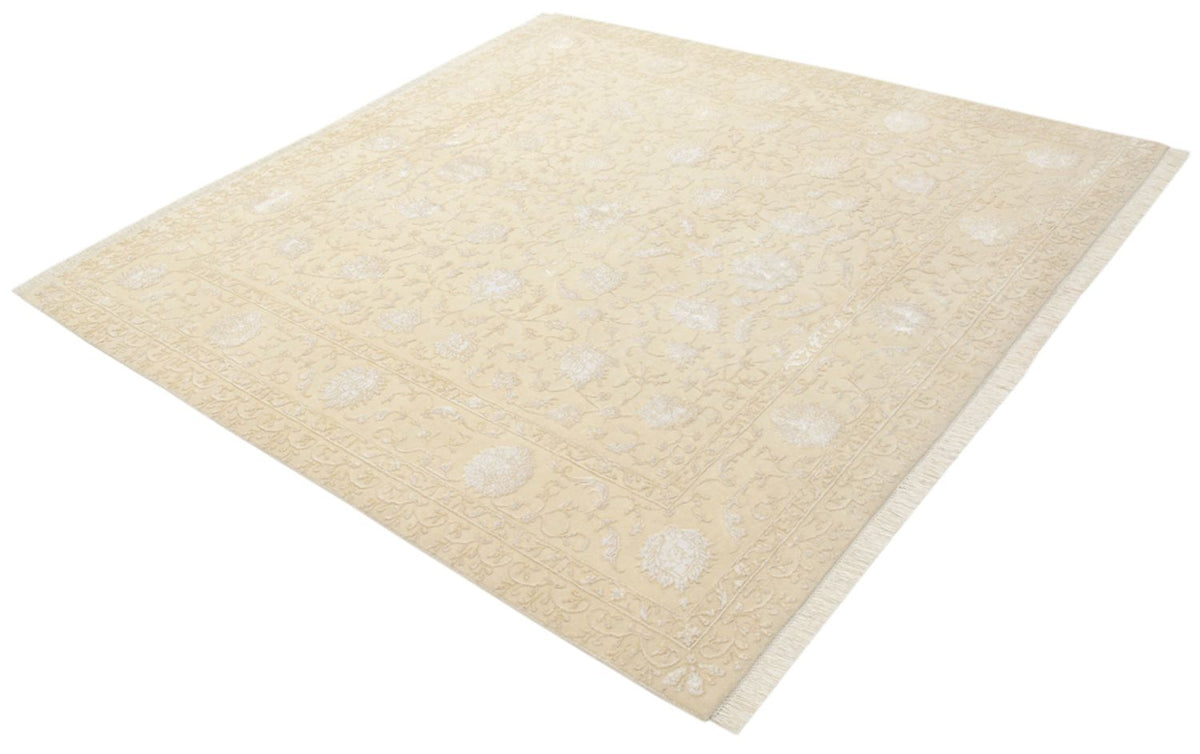 Tappeto orientale quadrato  - 206 x 205 cm - beige chiaro