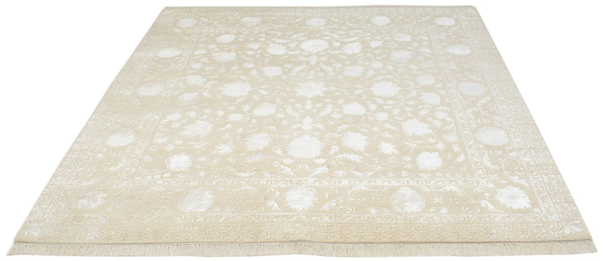 Tappeto orientale quadrato  - 206 x 205 cm - beige chiaro