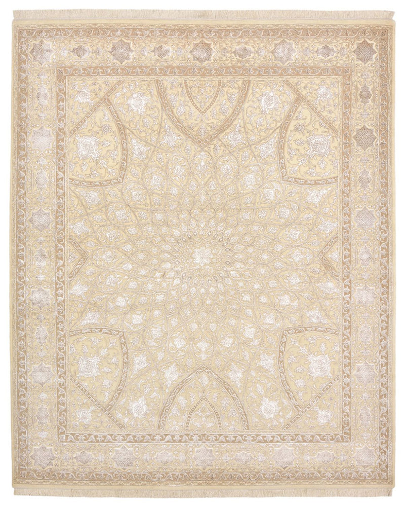 Tappeto orientale - 252 x 207 cm - beige scuro
