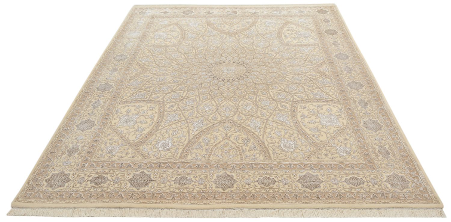 Tappeto orientale - 252 x 207 cm - beige scuro