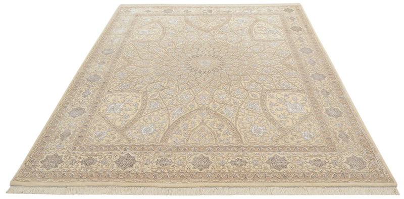 Tappeto orientale - 252 x 207 cm - beige scuro