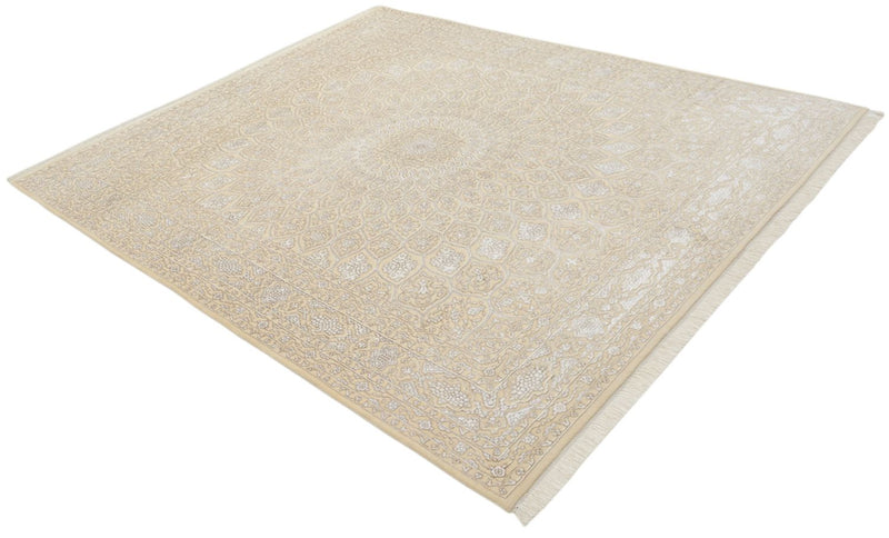 Tappeto orientale - 249 x 206 cm - beige scuro