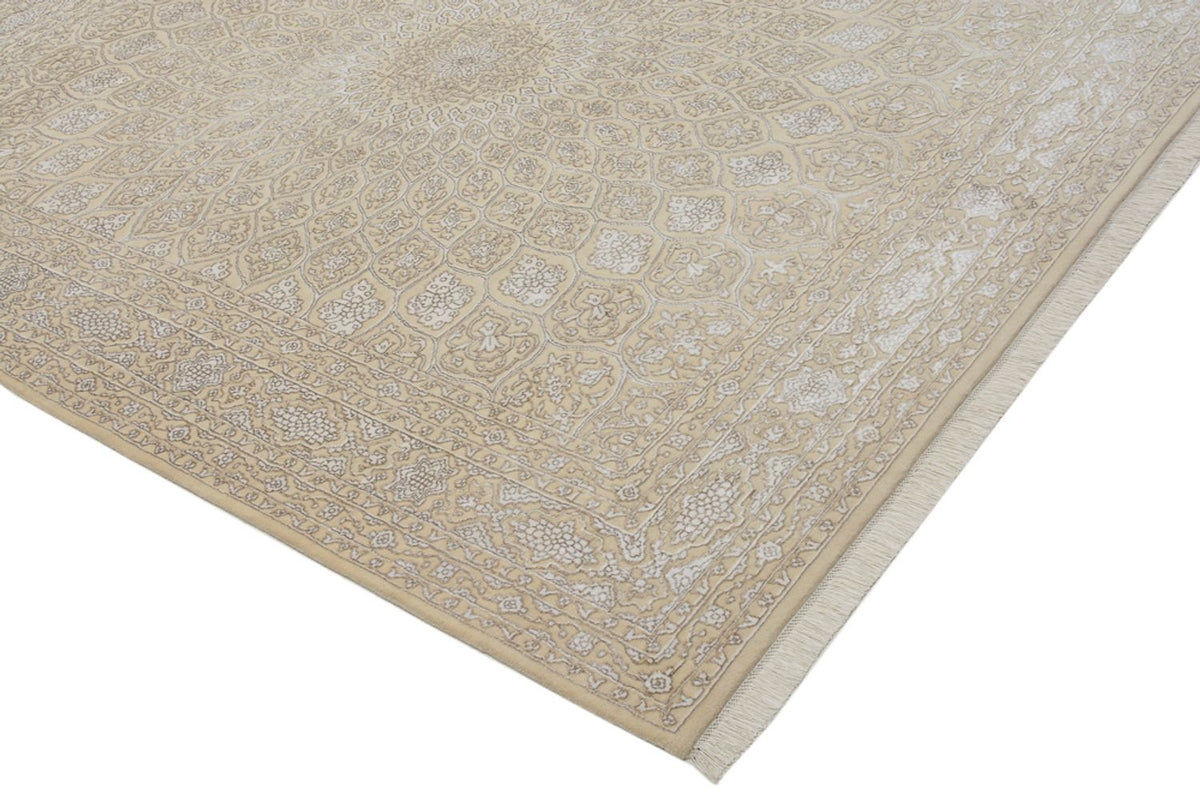 Tappeto orientale - 249 x 206 cm - beige scuro
