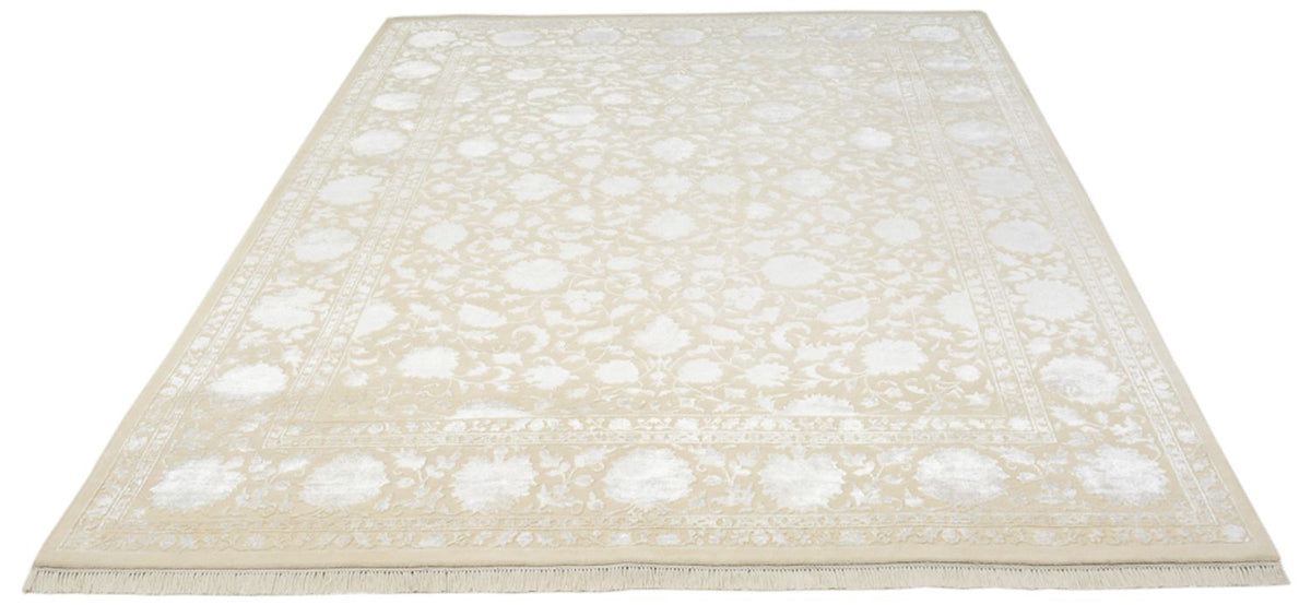 Tappeto orientale - 254 x 204 cm - beige chiaro