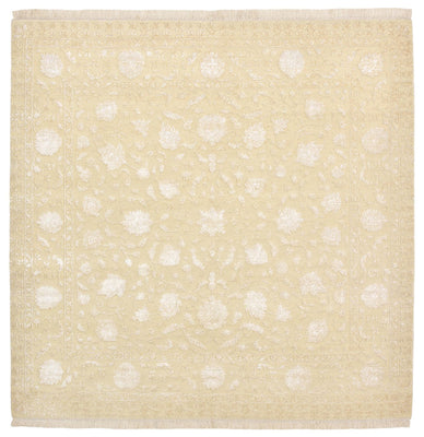 Tappeto orientale quadrato  - 204 x 202 cm - beige chiaro