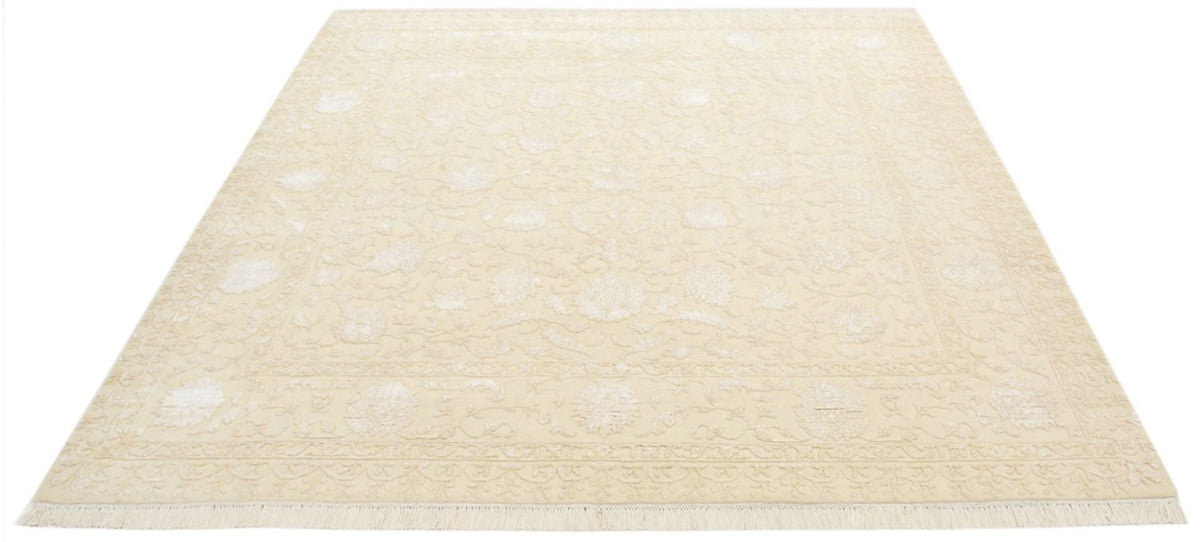 Tappeto orientale quadrato  - 204 x 202 cm - beige chiaro
