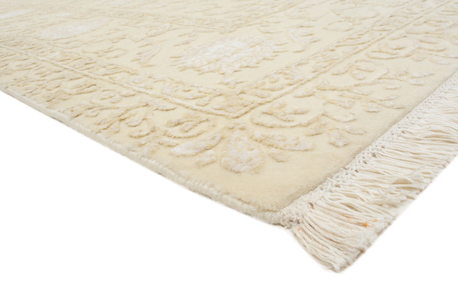 Tappeto orientale quadrato  - 204 x 202 cm - beige chiaro