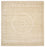 Tappeto orientale quadrato  - 304 x 301 cm - beige scuro