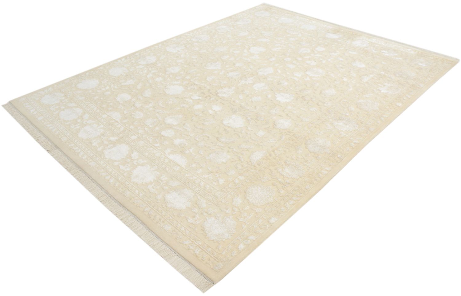 Tappeto orientale - 251 x 198 cm - beige scuro