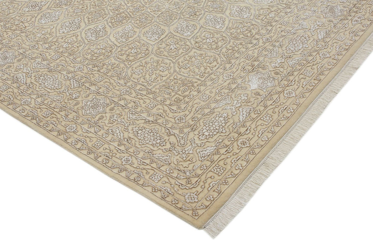 Tappeto orientale quadrato  - 246 x 245 cm - beige scuro