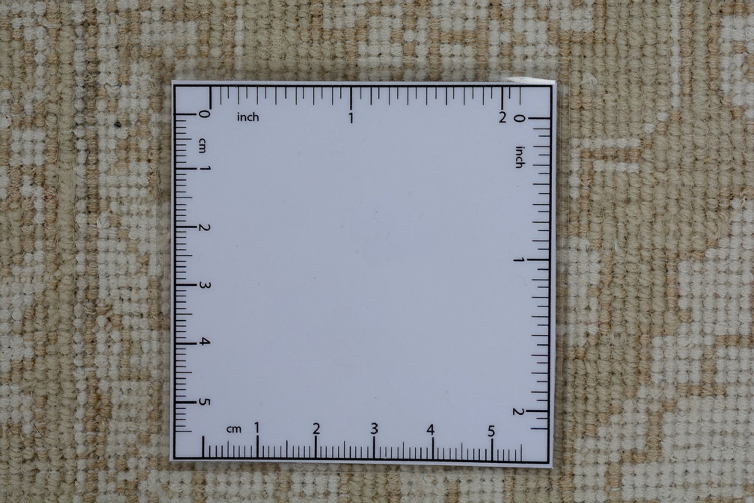 Tappeto orientale quadrato  - 246 x 245 cm - beige scuro