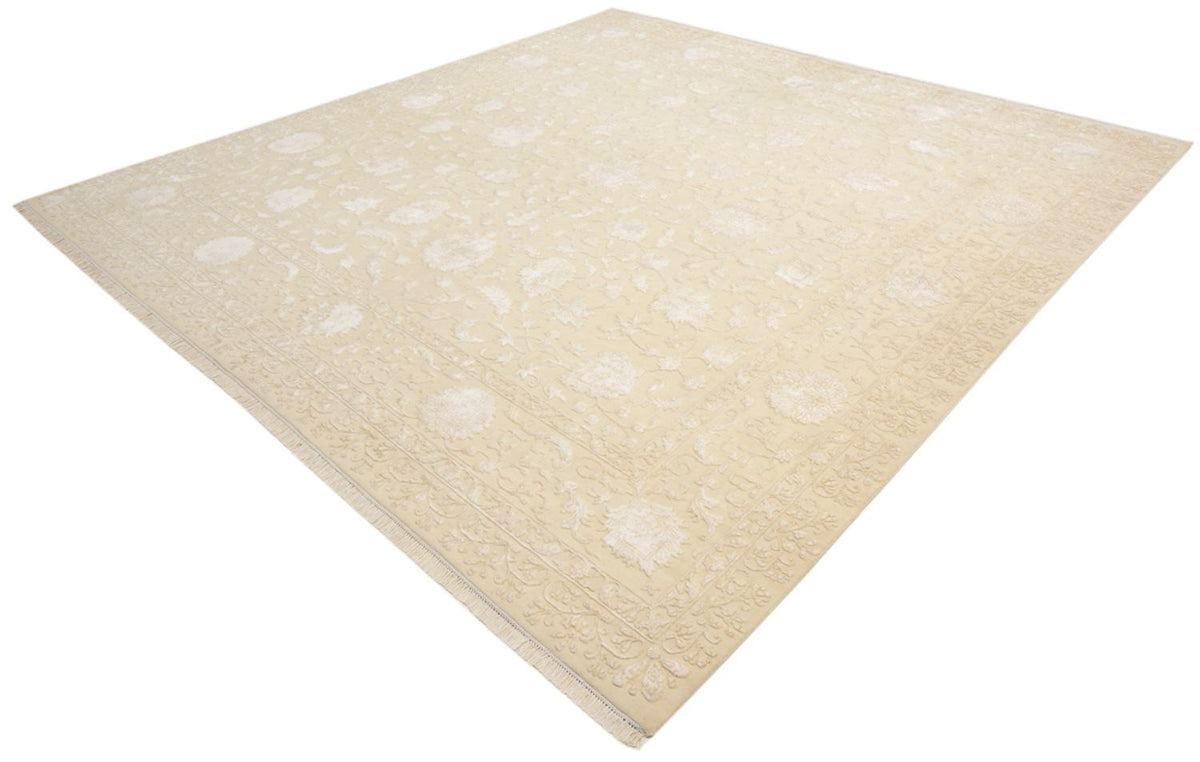 Tappeto orientale quadrato  - 309 x 301 cm - beige chiaro