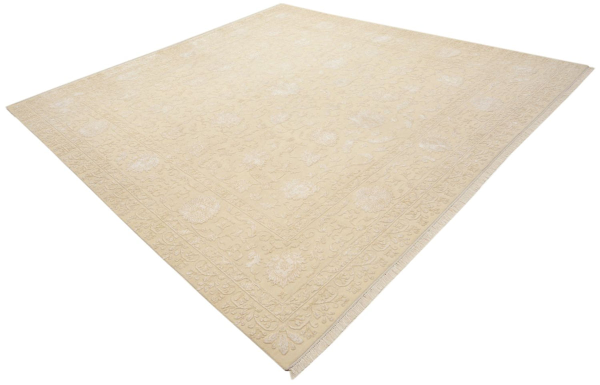 Tappeto orientale quadrato  - 309 x 301 cm - beige chiaro