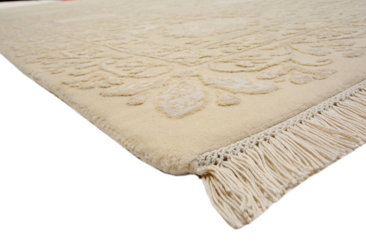 Tappeto orientale quadrato  - 309 x 301 cm - beige chiaro