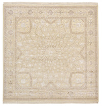 Tappeto orientale quadrato  - 251 x 249 cm - beige scuro