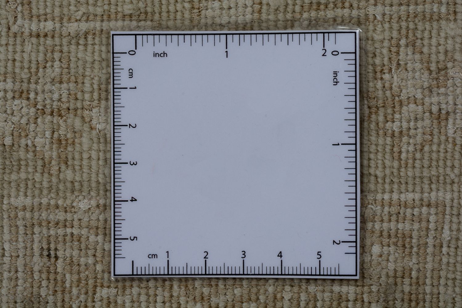 Tappeto orientale quadrato  - 251 x 249 cm - beige scuro