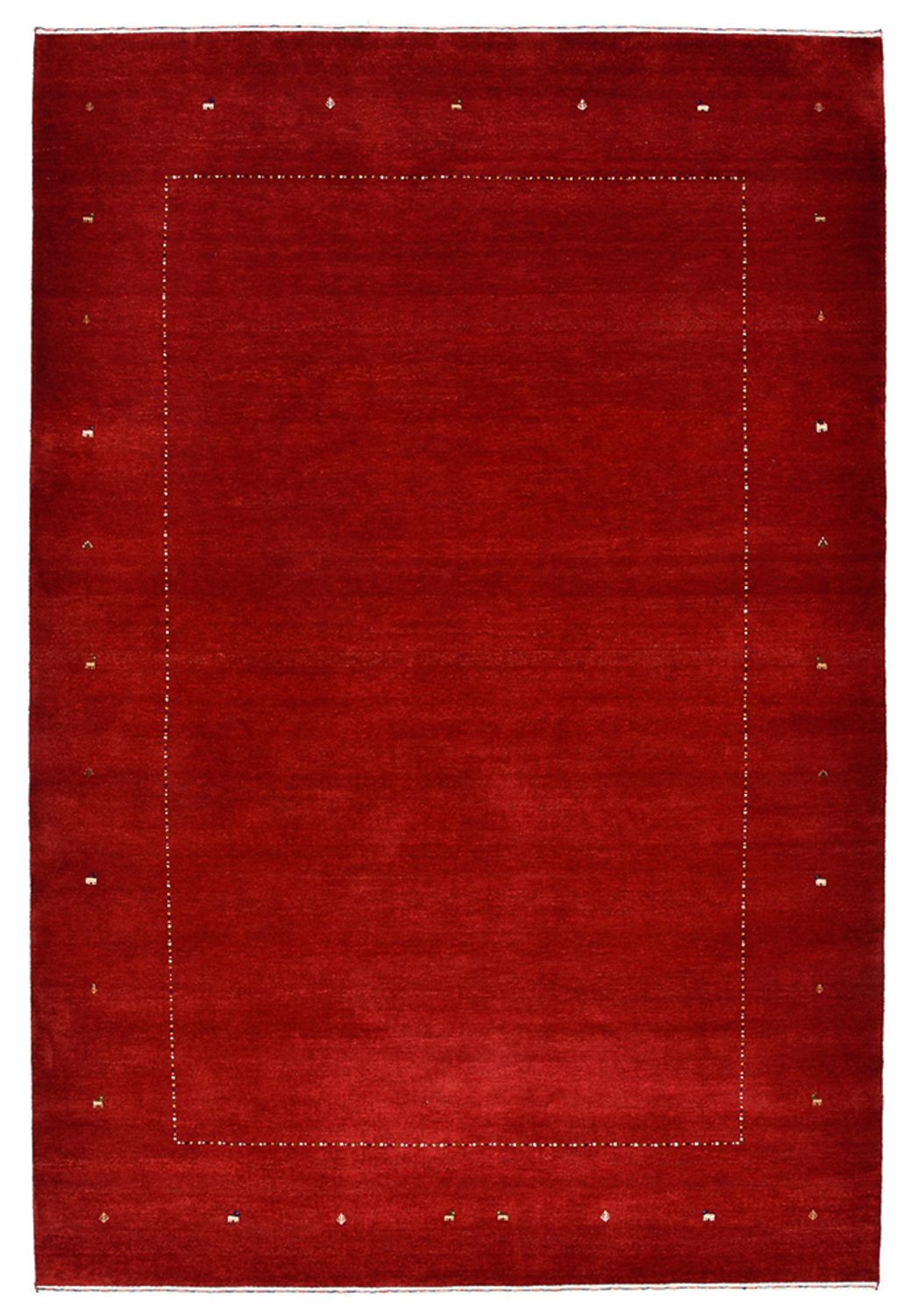 Tappeto Gabbeh - Loribaft Indus - 305 x 208 cm - rosso