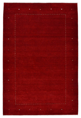 Tappeto Gabbeh - Loribaft Indus - 302 x 204 cm - rosso