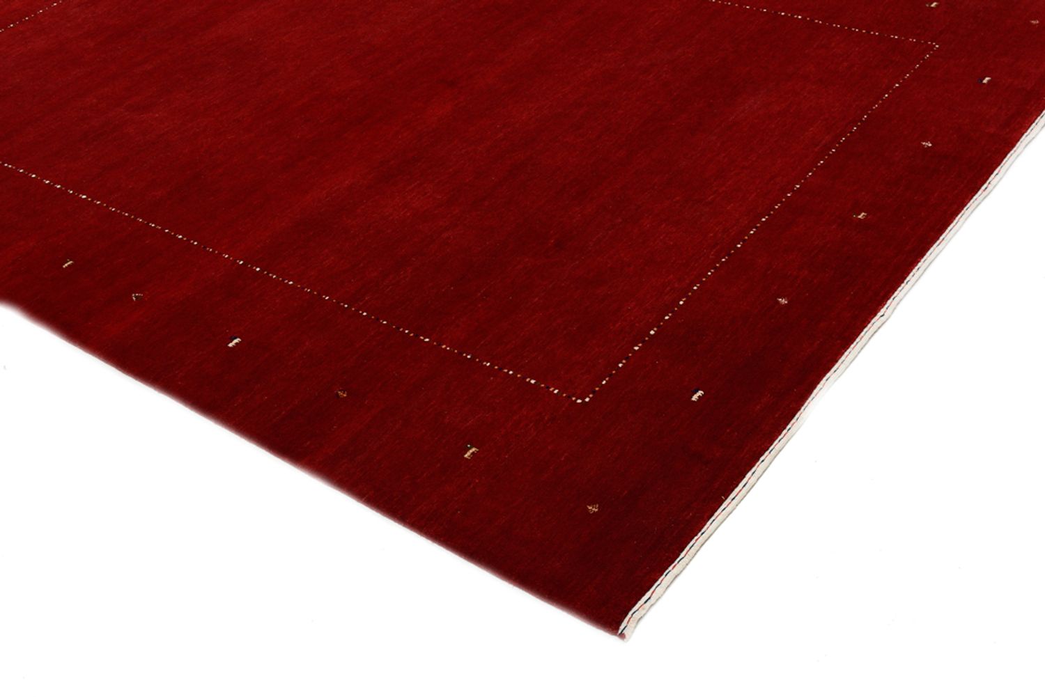 Tappeto Gabbeh - Loribaft Indus - 302 x 204 cm - rosso