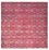 Tappeto di design quadrato  - 321 x 319 cm - rosso chiaro